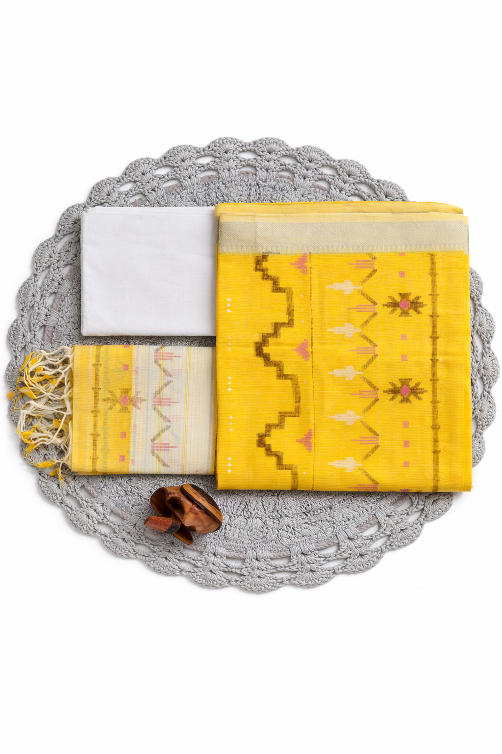 Powerloom Cotton 50/50 Dress Set