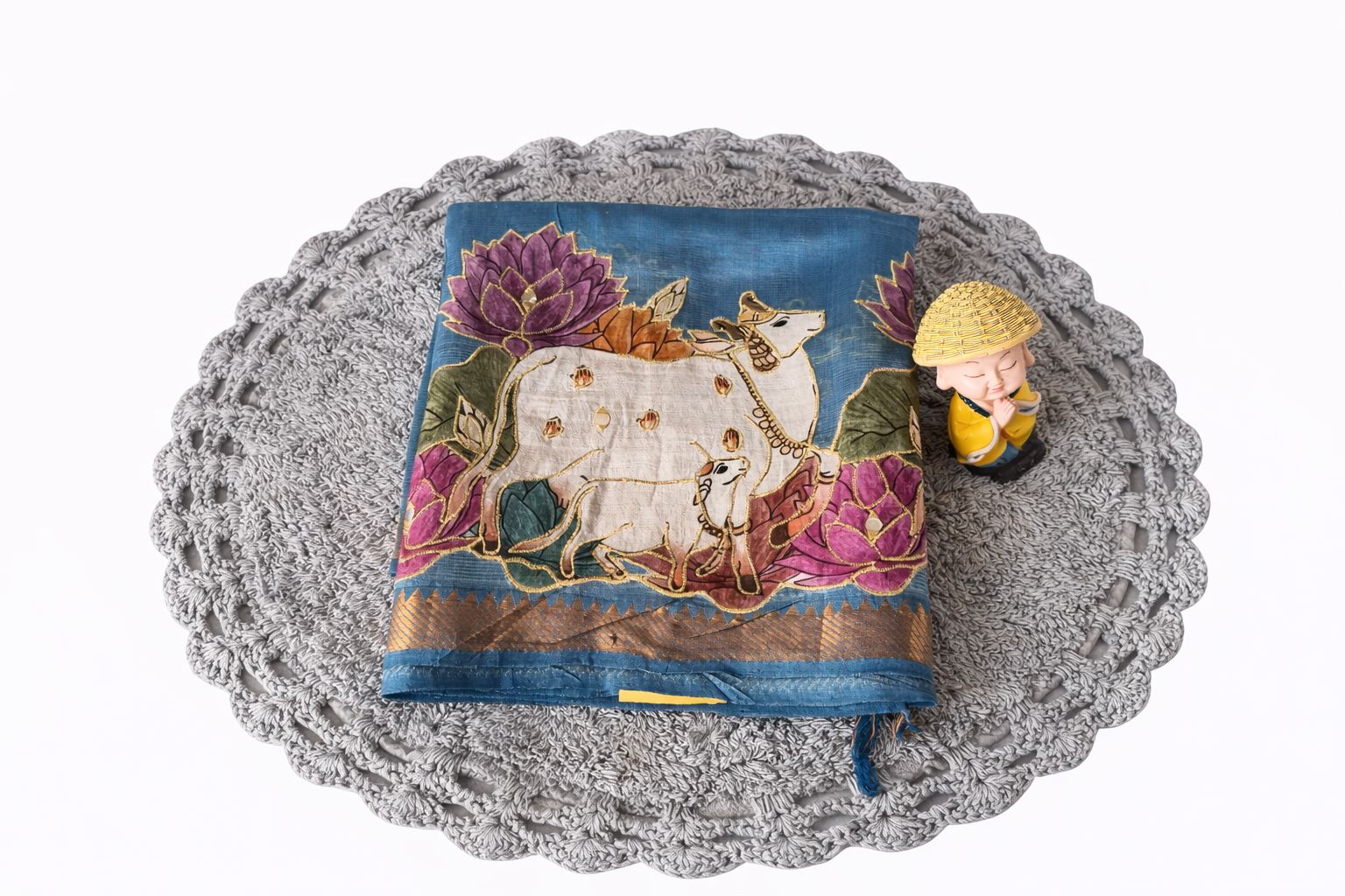 Handloom SP Applique W Saree