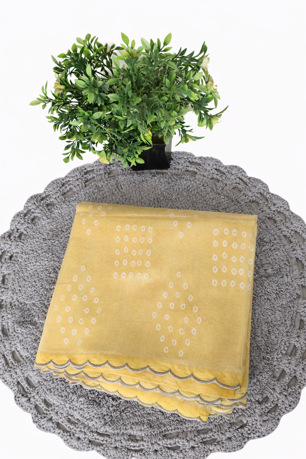 Handloom SP Plain Print Saree